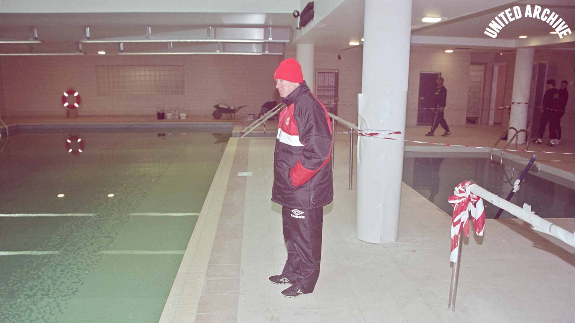 United Archive Tour of Carrington in 2000 Manchester United