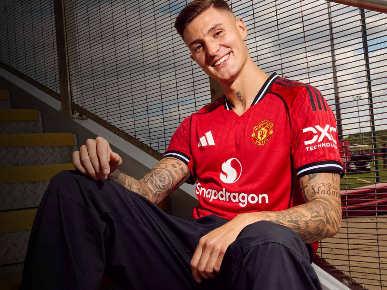 Benjamin Sesko masih harus berjuang di Manchester United