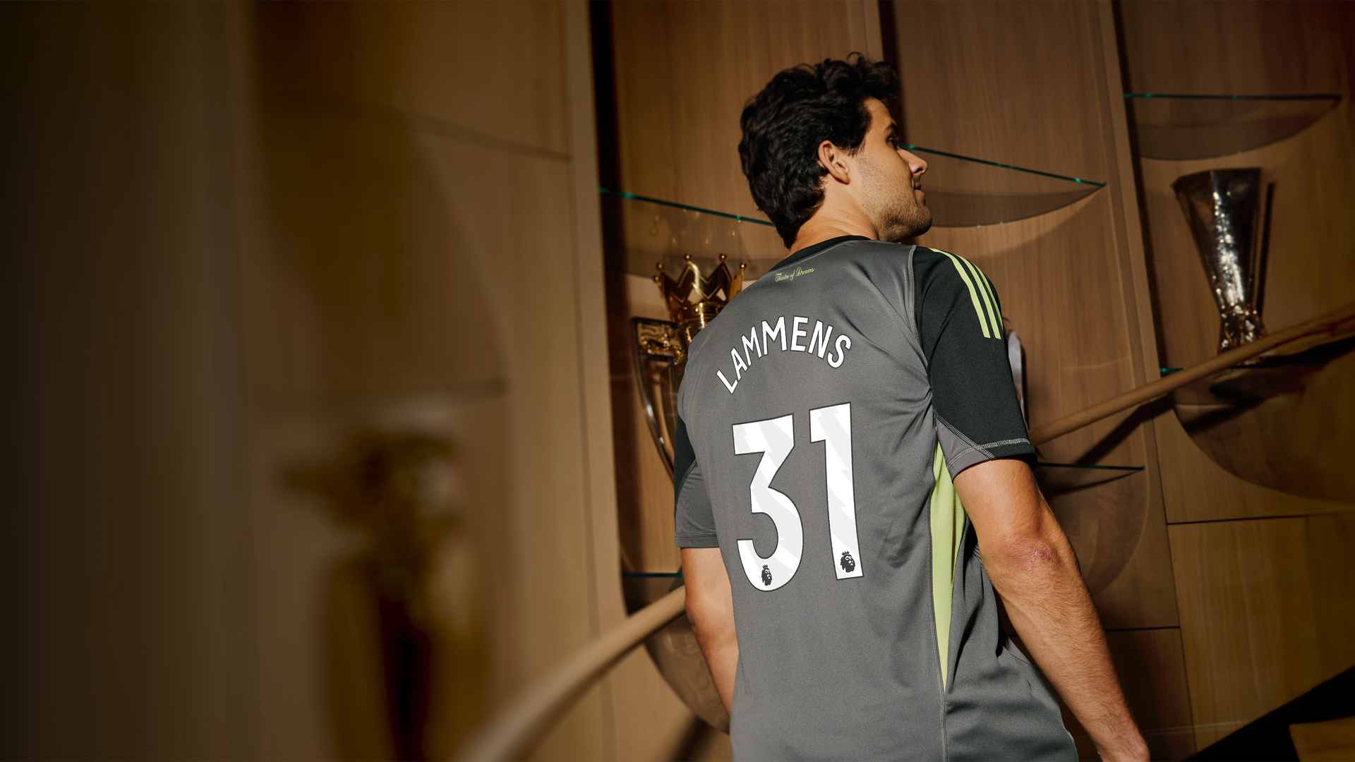 Lammens shirt number confirmed