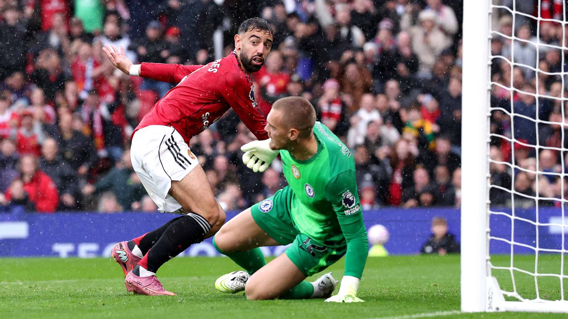 Bruno scores 100th goal for United