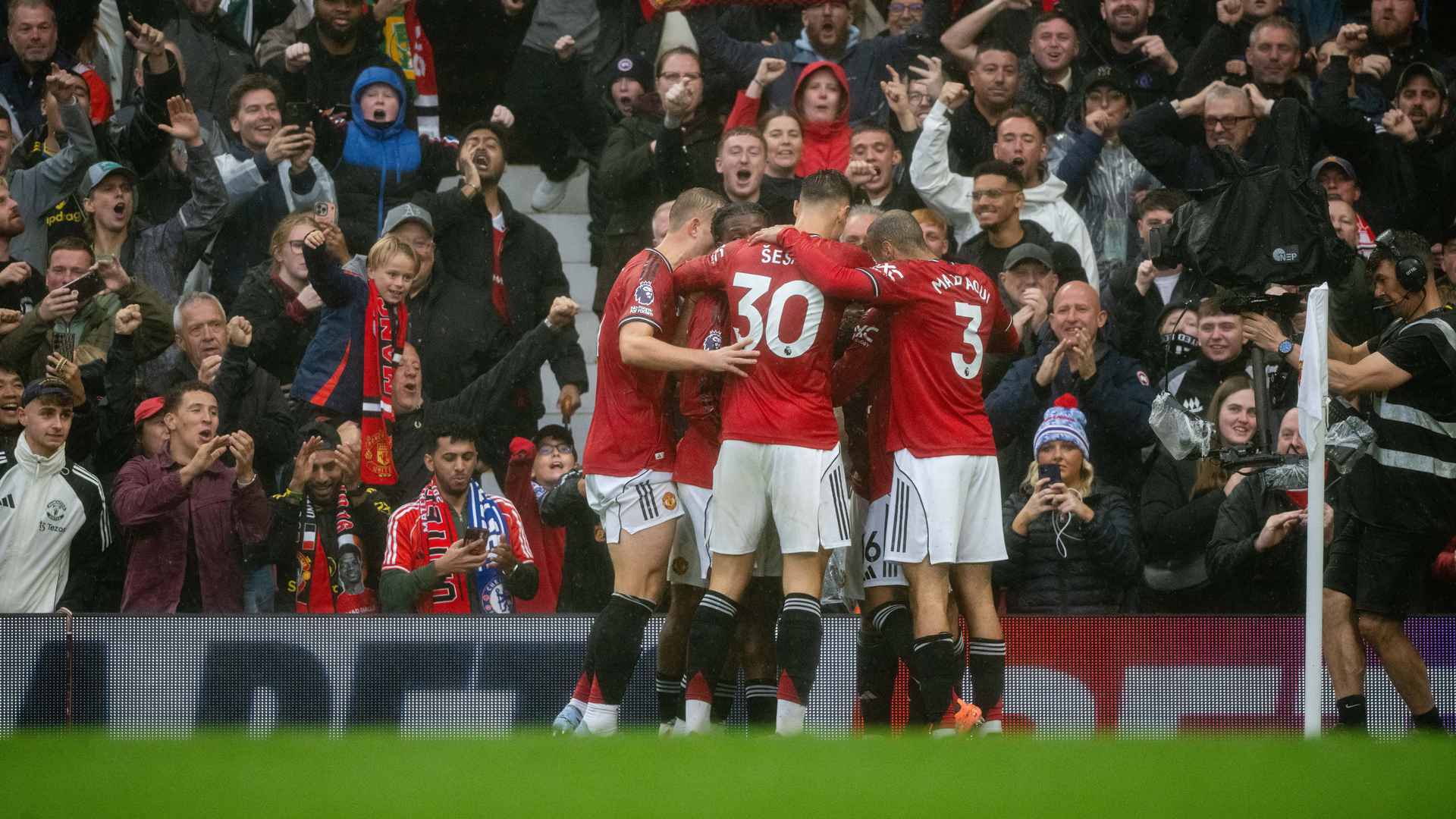 Who was Man Utd Man of the Match against Chelsea 20 September