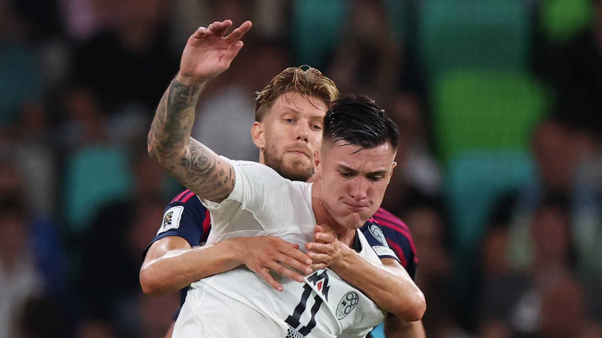 Man Utd striker Benjamin Sesko features for Slovenia in draw with Kosovo