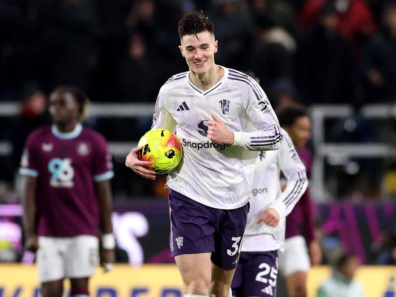 Benjamin Sesko named Man of the Match after Burnley v Man Utd | Manchester United