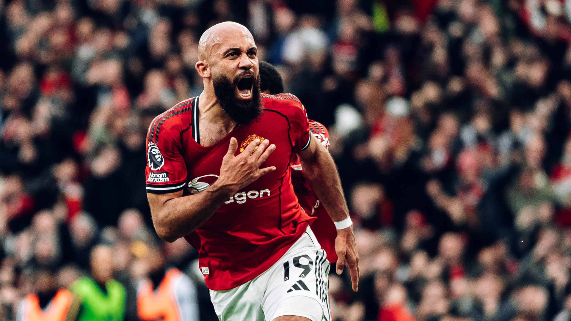 맨체스터 더비 장면(맨유 공식 이미지)