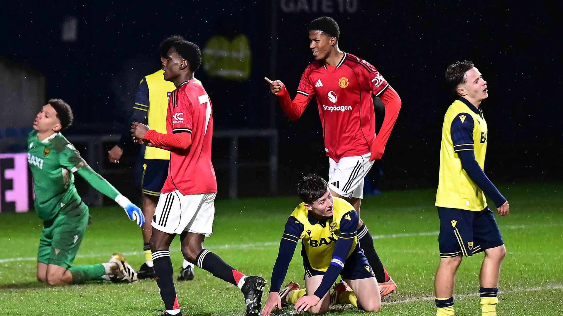 Match report from Oxford United vs Man Utd Under 18s in FA Youth Cup