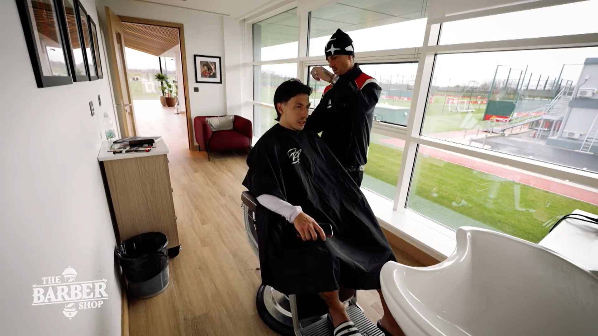 Barbershop: Haircuts, hols and Punch the monkey