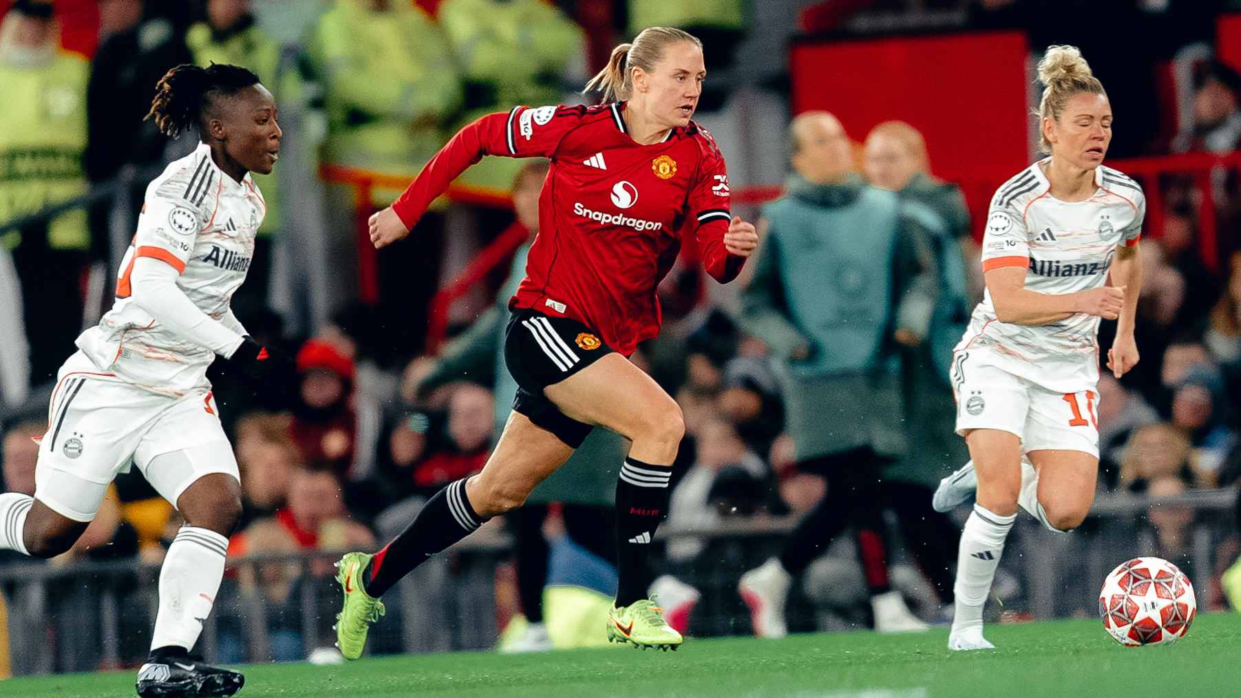 Match report | United Women 2 Bayern Munich 3 | Women’s Champions League | 25 March 2026