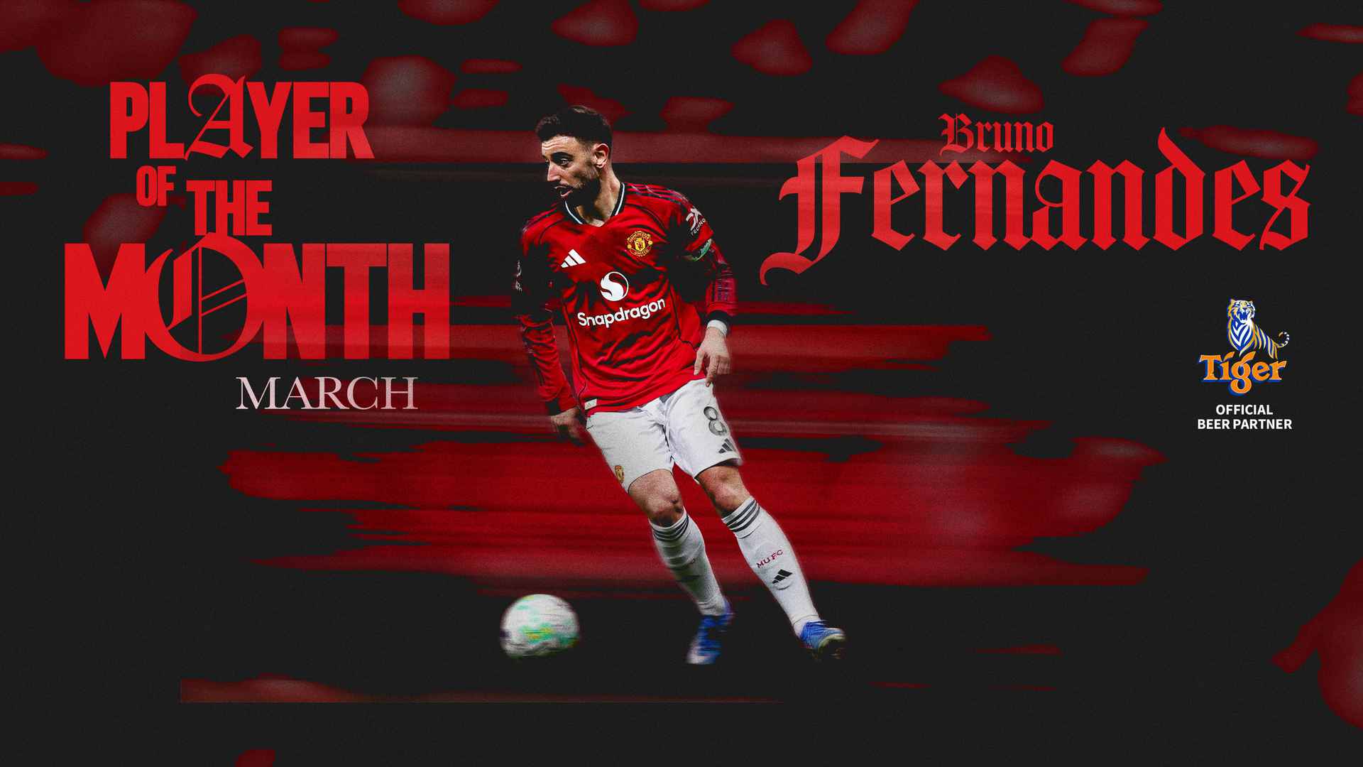 Fernandes lands March's Player of the Month