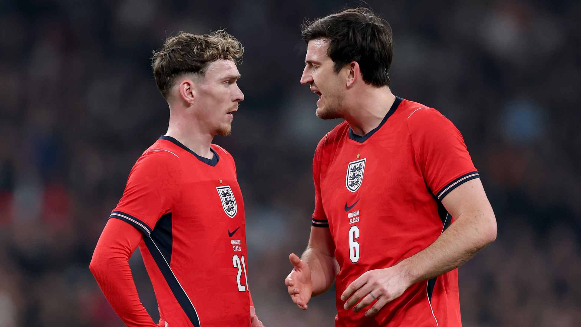 International Reds: Maguire makes England return