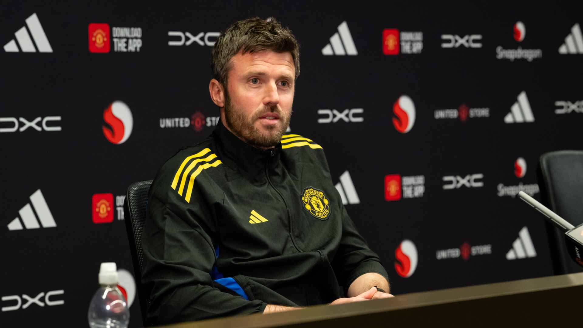 Transcript from part one of Michael Carrick press conference ahead of Chelsea