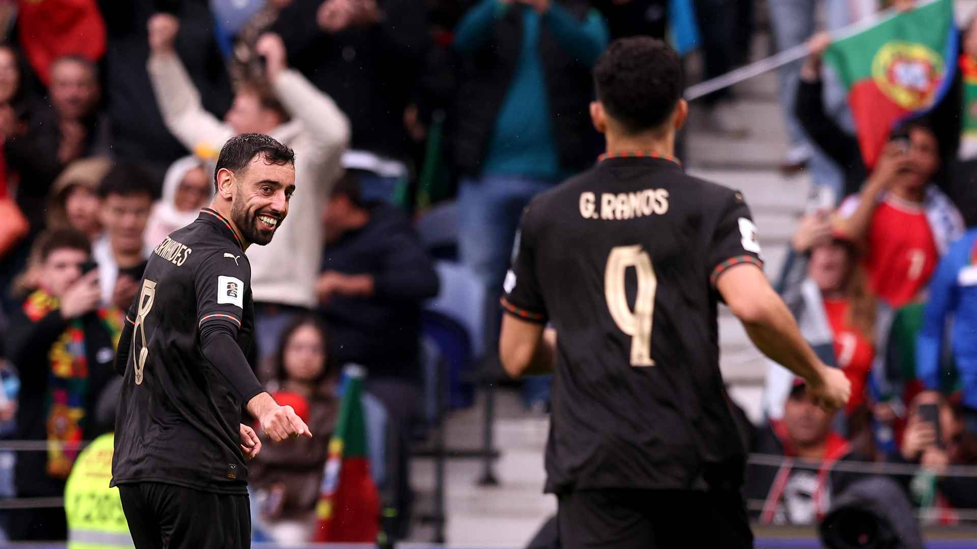 Bruno nets hat-trick as Portugal qualify