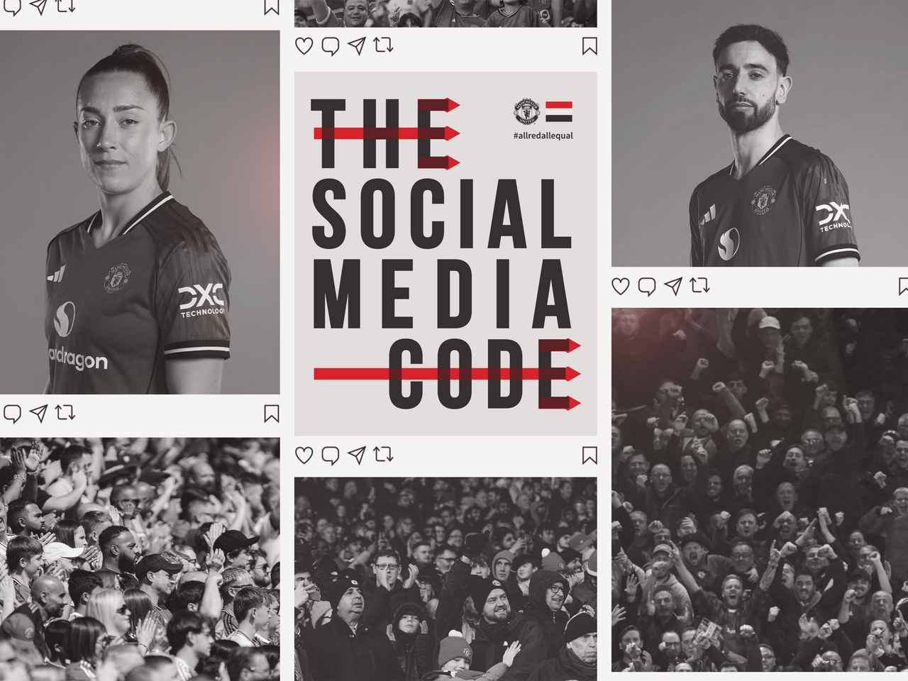 Manchester United highlight on social media code