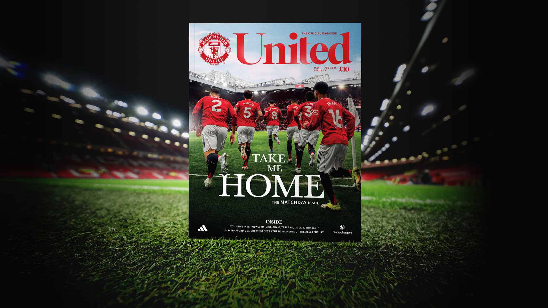 United magazine issue two matchday theme cover reveal