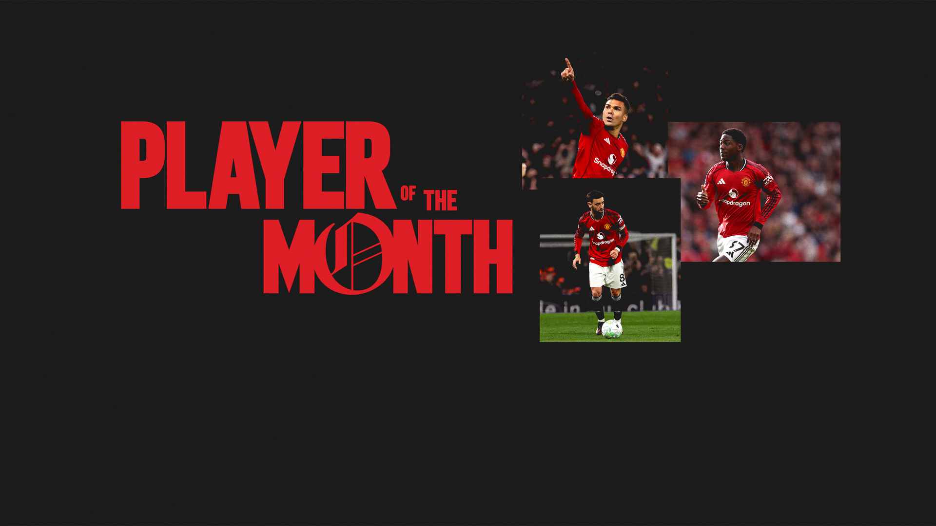 Who is Man Utd's Player of the Month for April?