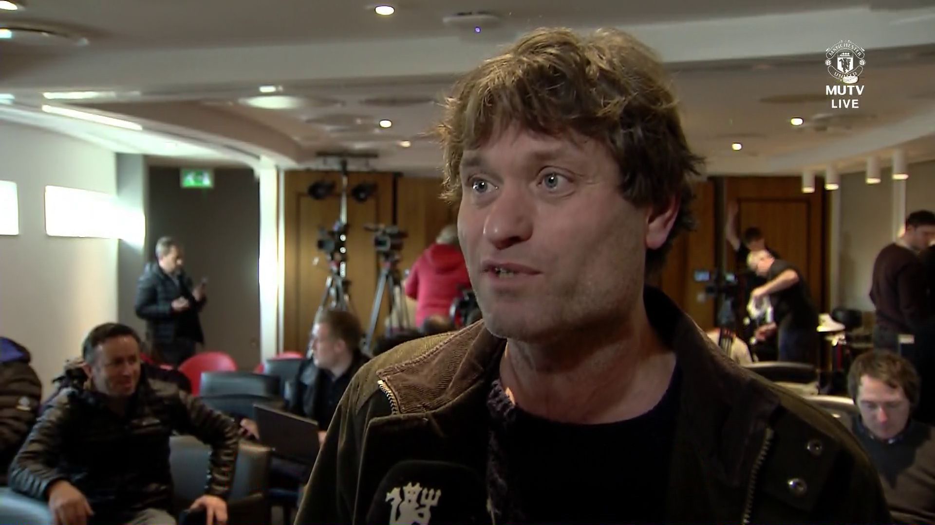 Jamie Jackson Of The Guardian Reacts To The Press Conference Manchester United