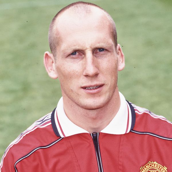 Jaap Stam poses during a team photoshoot