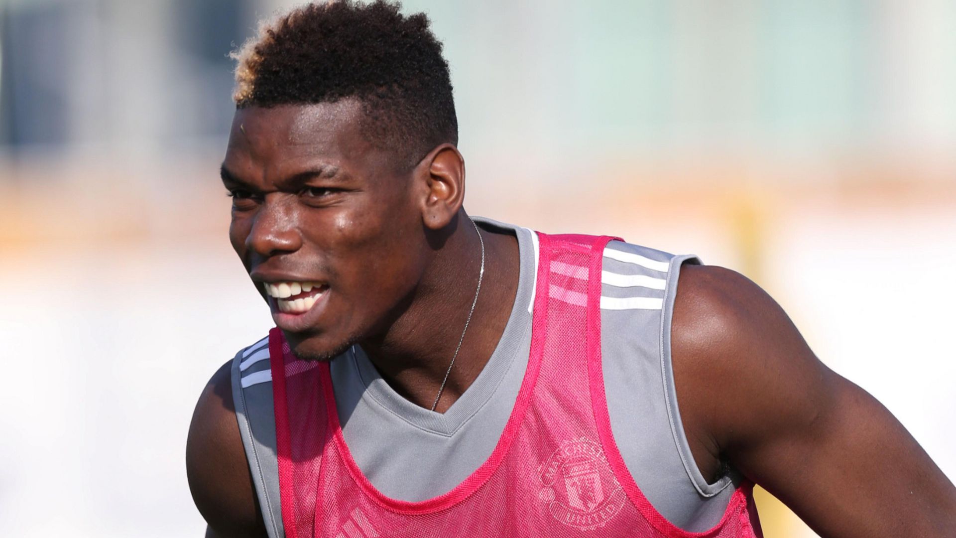 Dubai Training Paul Pogba Ball Control In Training 