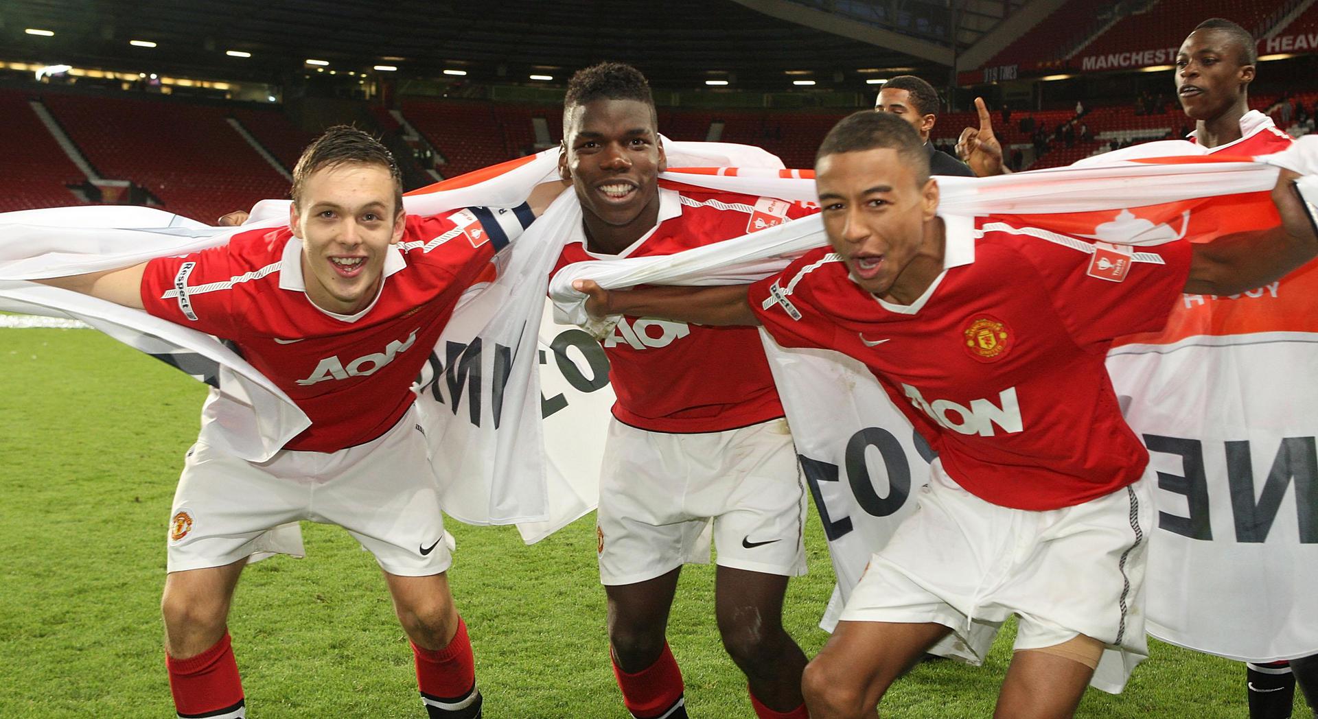 Gallery Of Young Jesse Lingard At United Manchester United