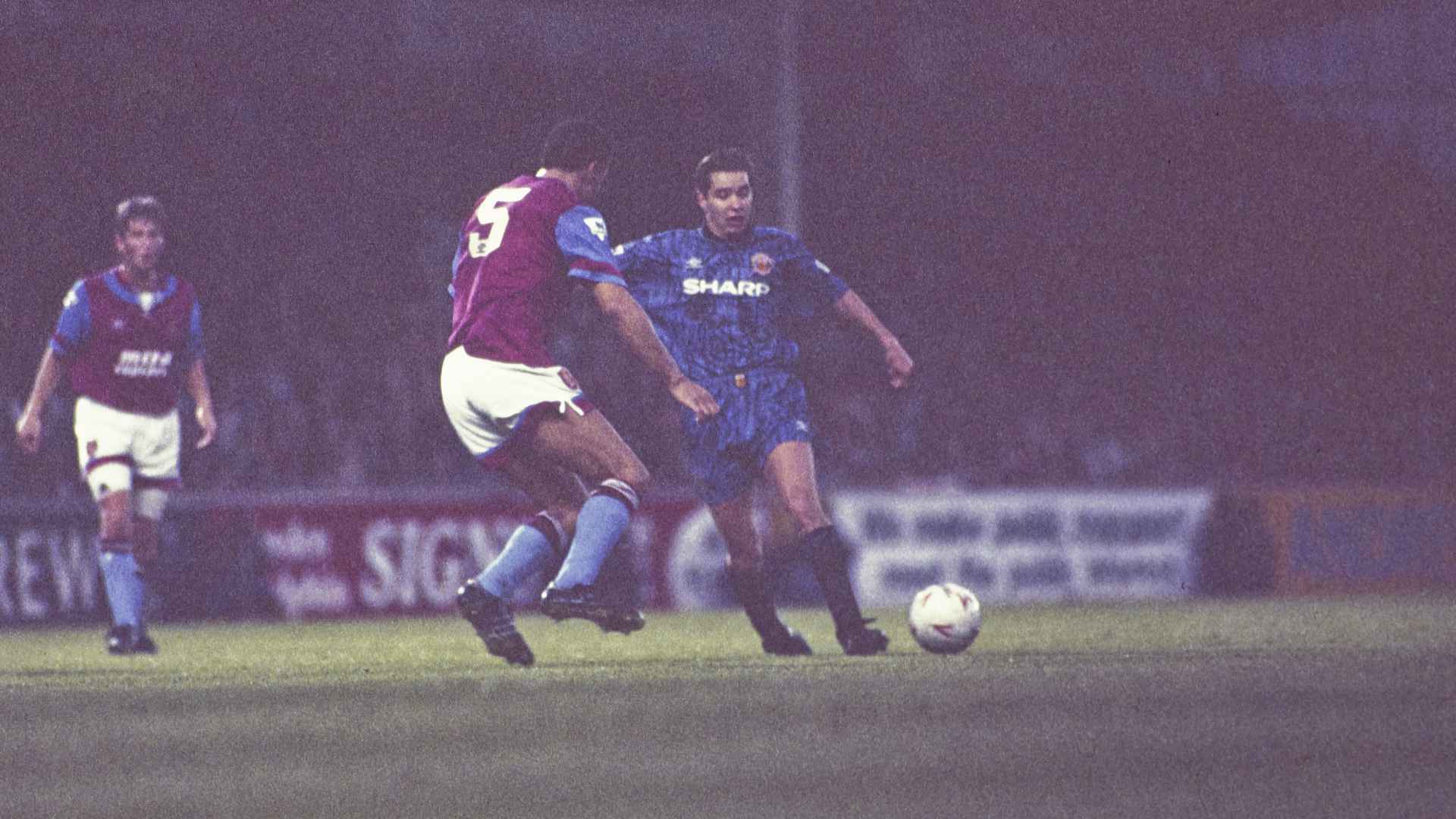 Premier League 1992 93 Aston Villa 1 Man Utd 0 Manchester United