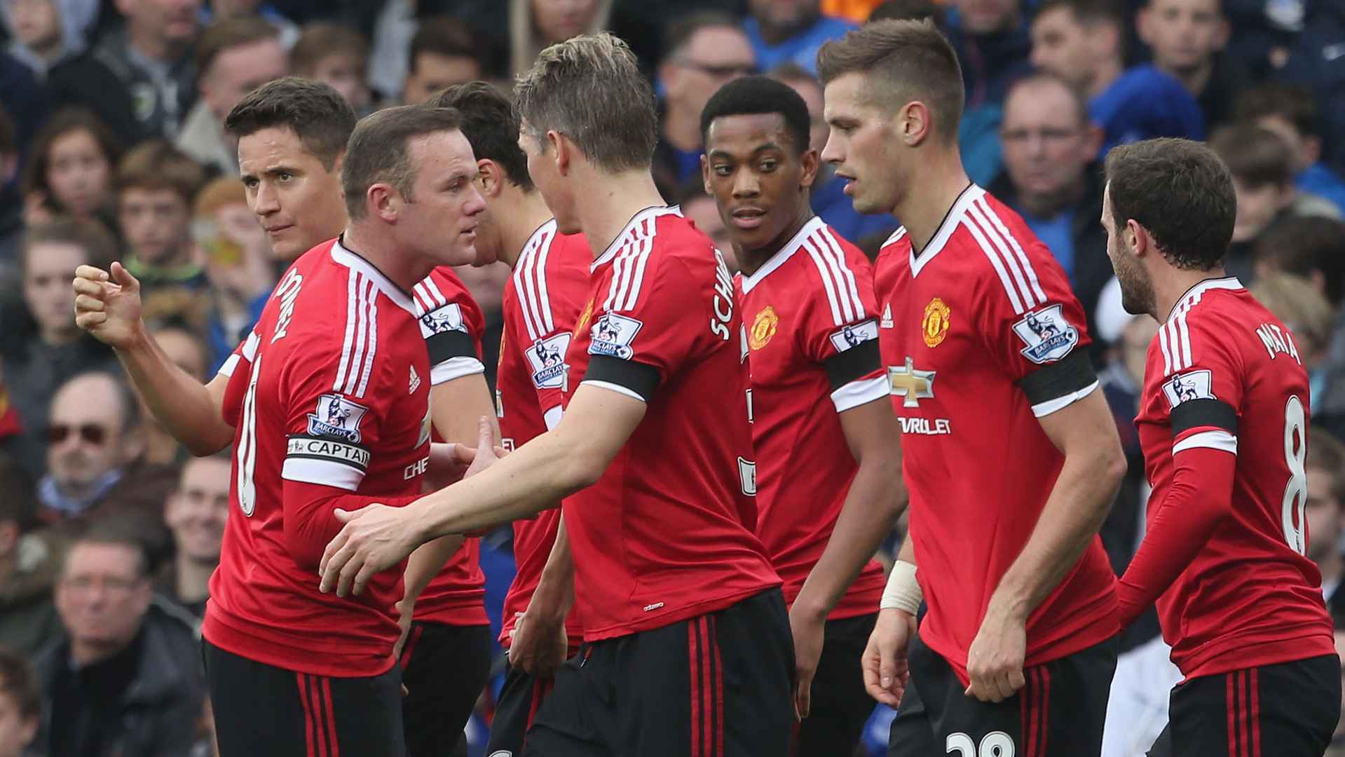 Premier League 2015 16 Everton 0 Man Utd 3  Manchester United