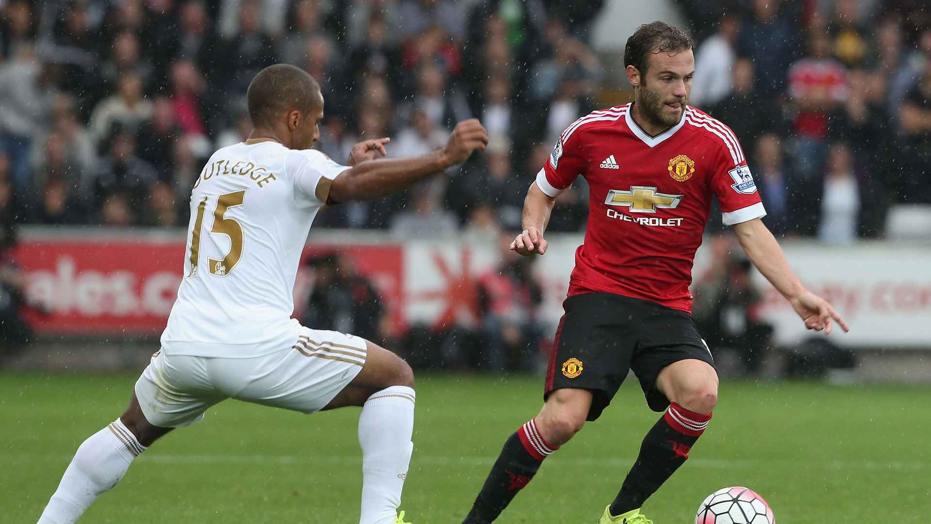 Premier League 2015 16 Swansea City 2 Man Utd 1 Manchester United