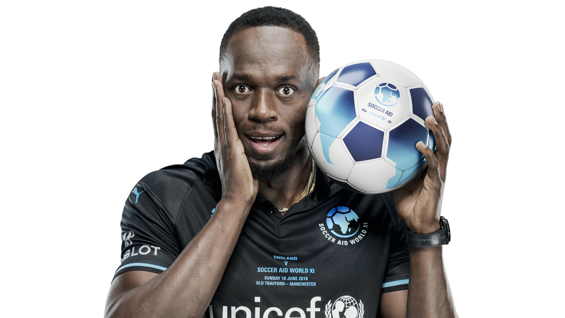 Press release for Soccer Aid 2018 at Old Trafford Manchester United